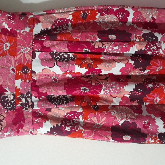 Liberty of London Sheath Dress size 2 Multi color Floral Print Knee Leng… - Picture 8 of 16